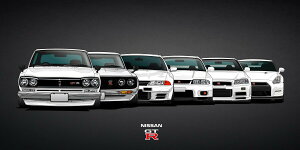 G敗 ǎ|X^[ (͂V[) Y GT-R XJCC nRXJ P&[ R32 R33 GT-R R34 R35 jbT LN NGTR-003S2 (603mm×301mm) { EH[XebJ[ C|