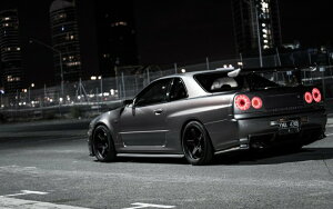 �G�敗 �ǎ��|�X�^�[ (�͂�����V�[����) ���Y �X�J�C���C�� GT-R R34 V�X�y�b�NII Nur 5���GT-R 2002�N NISSAN �L�����N�� NR34-012W2 (���C�h�� 603mm×376mm) �����{���� �E�H�[���X�e�b�J�[ �����C�|�X�^