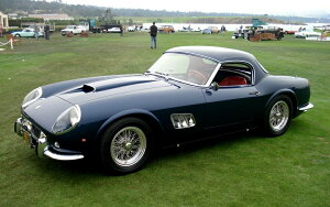 �G�敗 �ǎ��|�X�^�[ (�͂�����V�[����) �t�F���[�� 250GT �N�[�y �s�j���t�@���[�i 1962�N ���B���e�[�W Ferrari �L�����N�� F250-002W1 (���C�h�� 921mm×576mm) �����{���� �E�H�[���X�e�b�J�[ �����C