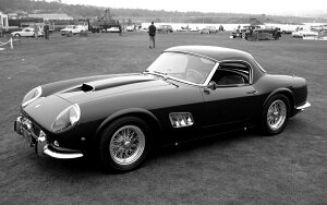 �G�敗 �ǎ��|�X�^�[ (�͂�����V�[����) �t�F���[�� 250GT �N�[�y �s�j���t�@���[�i 1962�N ���B���e�[�W Ferrari ���m�N�� �L�����N�� F250-002WM1 (���C�h�� 921mm×576mm) �����{���� �E�H�[���X�e�b