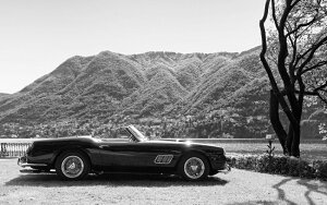�G�敗 �ǎ��|�X�^�[ (�͂�����V�[����) �t�F���[�� 250GT SWB �X�p�C�_�[ �J���t�H���j�A 1961�N ���B���e�[�W Ferrari ���m�N�� �L�����N�� F250-008WM1 (���C�h�� 921mm×576mm) �����{���� �E�H�[���X