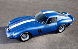 G敗 ǎ|X^[ (͂V[) tF[ 250GTO u[ 1962N sjt@[i Ferrari LN F25G-006W1 (Ch 921mm×576mm) { EH[XebJ[ C|X^[