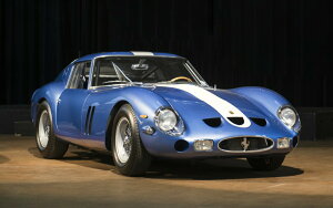 �G�敗 �ǎ��|�X�^�[ (�͂�����V�[����) �t�F���[�� 250GTO �u���[ 1962�N �s�j���t�@���[�i Ferrari �L�����N�� F25G-007W2 (���C�h�� 603mm×376mm) �����{���� �E�H�[���X�e�b�J�[ �����C�|�X�^�[