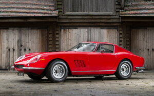G敗 ǎ|X^[ (͂V[) tF[ 275GTB 4 DOHC bh 1966N sjt@[i Ferrari LN F27B-004W2 (Ch 603mm×376mm) { EH[XebJ[ C|X^