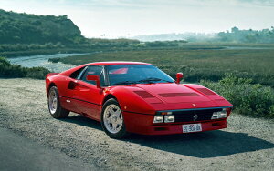 �G�敗 �ǎ��|�X�^�[ (�͂�����V�[����) �t�F���[�� 288GTO ���b�h 1984�N �s�j���t�@���[�i �L�����N�� F288-003W1 (���C�h�� 921mm×576mm) �����{���� �E�H�[���X�e�b�J�[ �����C�|�X�^�[