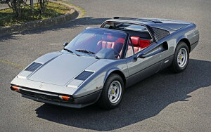 �G�敗 �ǎ��|�X�^�[ (�͂�����V�[����) �t�F���[�� 308GTS �V���o�[ 1977�N �s�j���t�@���[�i �L�����N�� F308-004W1 (���C�h�� 921mm×576mm) �����{���� �E�H�[���X�e�b�J�[ �����C�|�X�^�[