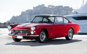 �G�敗 �ǎ��|�X�^�[ (�͂�����V�[����) �t�F���[�� 330�A�����J ���b�h 1963�N �s�j���t�@���[�i ���B���e�[�WFerrari �L�����N�� F330-001W2 (���C�h�� 603mm×376mm) �����{���� �E�H�[���X�e�b�J�[ 