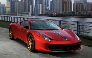 G敗 ǎ|X^[ (͂V[) tF[ 458C^A bh 2011N X[p[J[ LN F458-015W2 (Ch 603mm×376mm) { EH[XebJ[ C|X^[