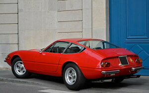 �G�敗 �ǎ��|�X�^�[ (�͂�����V�[����) �t�F���[�� 365GTB4 �f�C�g�i ���b�h 1968�N �L�����N�� FDTN-003W1 (���C�h�� 921mm×576mm) �����{���� �E�H�[���X�e�b�J�[ �����C�|�X�^�[