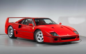�G�敗 �ǎ��|�X�^�[ (�͂�����V�[����) �t�F���[�� F40 LM 1990�N �s�j���t�@���[�i �X�[�p�[�J�[ �L�����N�� FF40-006W1 (���C�h�� 921mm×576mm) �����{���� �E�H�[���X�e�b�J�[ �����C�|�X�^�[