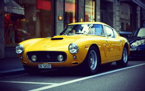 �G�敗 �ǎ��|�X�^�[ (�͂�����V�[����) �t�F���[�� 250 SWB 1961�N �N���V�b�N ���� �L�����N�� F25S-001W1 (���C�h�� 921mm×576mm) �����{���� �E�H�[���X�e�b�J�[ �����C�|�X�^�[