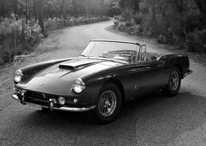 �G�敗 �ǎ��|�X�^�[ (�͂�����V�[����) �t�F���[�� 400 SWB �R���o�[�`�u�� 1959�N ���B���e�[�W ���� ���m�N�� �L�����N�� F4SW-003A1 (A1�� 830mm×585mm) �����{���� �E�H�[���X�e�b�J�[ �����C�|�X