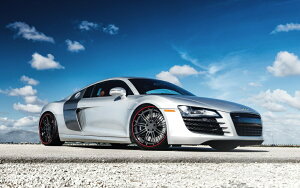 �G�敗 �ǎ��|�X�^�[ (�͂�����V�[����) �A�E�f�B R8 V10 5.2FSI�N���g�� 2016�N �V���o�[ Audi �L�����N�� ADR8-004W1 (���C�h�� 921mm×576mm) �����{���� �E�H�[���X�e�b�J�[ �����C�|�X�^�[