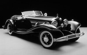 �G�敗 �ǎ��|�X�^�[ (�͂�����V�[����) �����Z�f�X �x���c 500K ���[�h�X�^�[ 1935�N �X�[�p�[�`���[�W���[ M �L�����N�� M50K-008W1 (���C�h�� 921mm×576mm) �����{���� �E�H�[���X�e�b�J�[ �����C