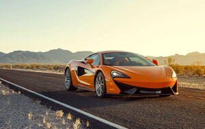 �G�敗 �ǎ��|�X�^�[ (�͂�����V�[����) �}�N���[���� 570S �I�����W 2016�N �X�[�p�[�J�[ �L�����N�� M57S-004W2 (���C�h�� 603mm×376mm) �����{���� �E�H�[���X�e�b�J�[ �����C�|�X�^�[