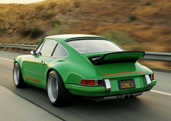 楽天市場 絵画風 壁紙ポスター はがせるシール式 シンガー ポルシェ 911 カレラ 10年 Pグリーン キャラクロ P901 027a2 版 594mm 4mm 建築用壁紙 耐候性塗料 インテリア レアルインターショップ