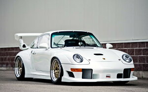 �G�敗 �ǎ��|�X�^�[ (�͂�����V�[����) �|���V�F 911 GT2 EVO1 993�^ 1995�N �z���C�g �L�����N�� P993-005W1 (���C�h�� 921mm×576mm) �����{���� �E�H�[���X�e�b�J�[ �����C�|�X�^�[