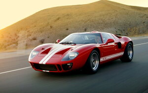 �G�敗 �ǎ��|�X�^�[ (�͂�����V�[����) �t�H�[�h GT40 �}�[�N1 Mk.1 Superformance 2007�N GT�J�[ �L�����N�� FGT4-008W1 (���C�h�� 921mm×576mm) �����{���� �E�H�[���X�e�b�J�[ �����C�|�X�^�[