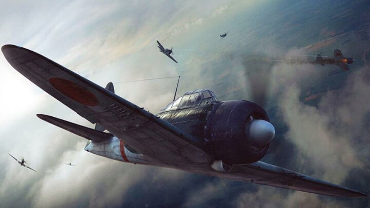 楽天市場 絵画風 壁紙ポスター はがせるシール式 ゼロ戦 零戦22型 A6m3 零式艦上戦闘機 ミリタリー アート キャラクロ Jzrf 024s2 603mm 339mm 建築用壁紙 耐候性塗料 インテリア レアルインターショップ