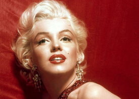 絵画風 壁紙ポスター (はがせるシール式) マリリン モンロー Marilyn Monroe キャラクロ MAM-007A1 (A1版 830mm×585mm) ＜日本製＞ ウォールステッカー お風呂ポスター