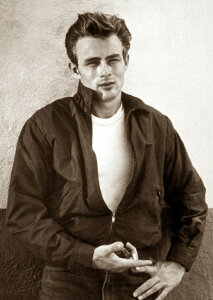 �G�敗 �ǎ��|�X�^�[ (�͂�����V�[����) �W�F�[���Y�E�f�B�[�� James Dean 1950�N�� �Z�s�A �L�����N�� JMD-002A1 (A1�� 585mm×830mm) �����{���� �E�H�[���X�e�b�J�[ �����C�|�X�^�[