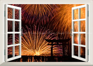 G敗 ǎ|X^[ (͂V[) -̌iF- -n̎B- ̍lɉf{̐ԉΑ _ ydl^gbNA[gz LN C-ZJP-091MA1 (A1 830mm×585mm) {