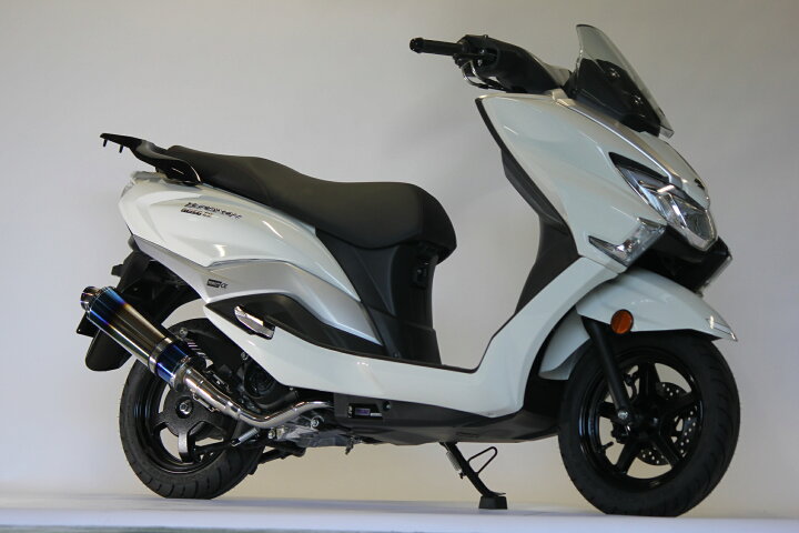 楽天市場】バーグマンストリート125EX バイクマフラー 8BJ-EA23 S346 