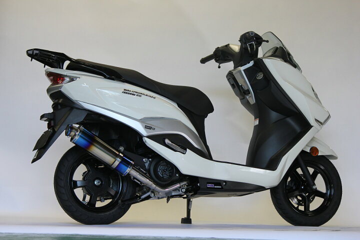 楽天市場】バーグマンストリート125EX バイクマフラー 8BJ-EA23 S346 