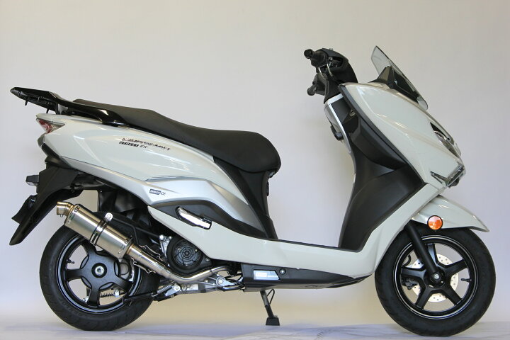 楽天市場】HMS バーグマンストリート125EX バイクマフラー 8BJ-EA23M 