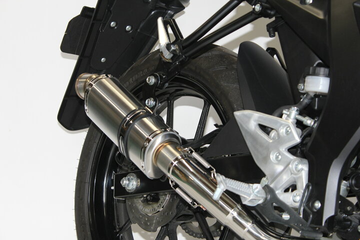 楽天市場】HMS GSX-R125 バイクマフラー 8BJ-DL32D 2BJ-DL33B デルタ 