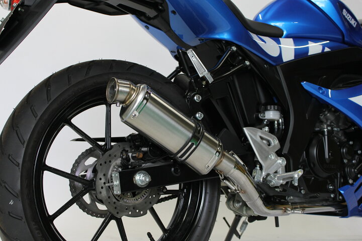 楽天市場】HMS GSX-R125 バイクマフラー 8BJ-DL32D 2BJ-DL33B デルタ 