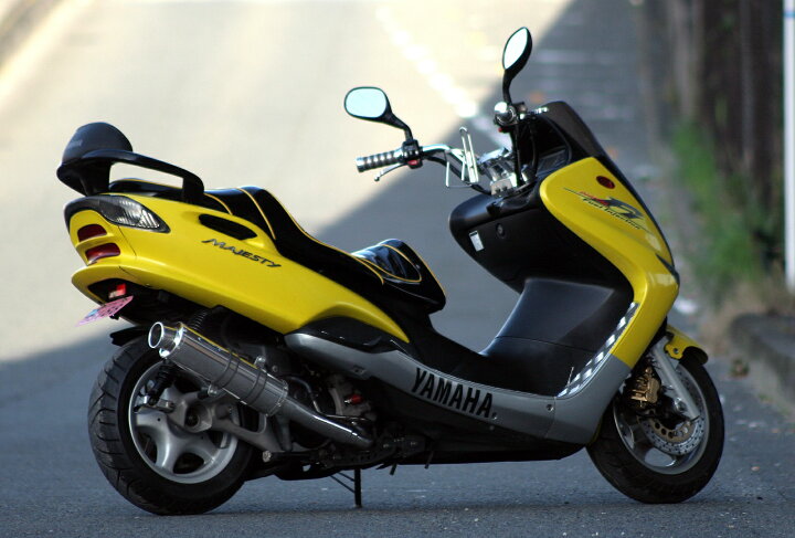 楽天市場】Realize マジェスティ125 バイクマフラー 5CA キャブ車・FI 