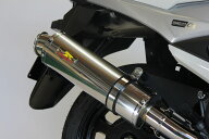 Realize バーグマンストリート125EX バイクマフラー 8BJ-EA23M 22Racing ステンレス マフラー シルバー …