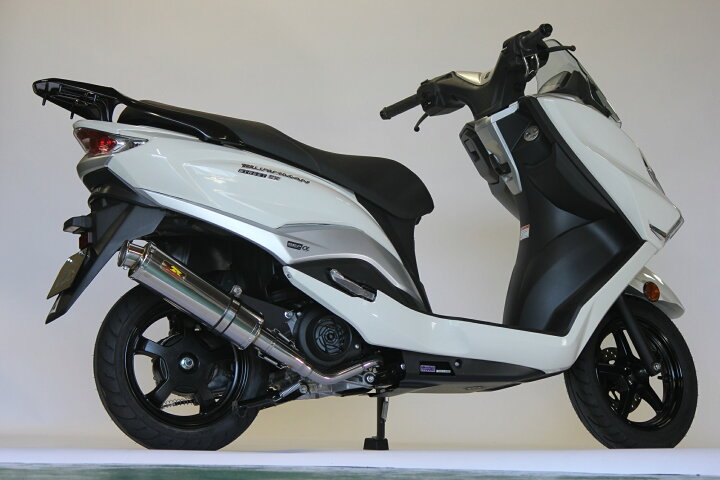 楽天市場】Realize バーグマンストリート125EX バイクマフラー 8BJ 