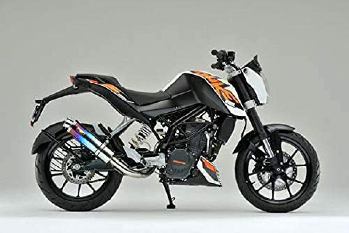楽天市場】Realize KTM デューク125 デューク200 バイクマフラー ~2014 