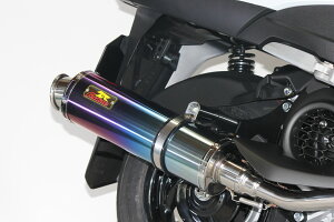 Realize アクシスZ バイクマフラー 2BJ-SED7J 22Racing Ti チタン マフラー チタンブルーカラー バイク用品 バイク用 バイクパーツ フルエキ カスタム パーツ ドレスアップ 交換 社外品 説明書付 リア