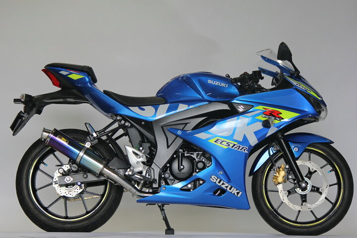 楽天市場】Realize GSX-R125 バイクマフラー 8BJ-DL32D 2BJ-DL33B 