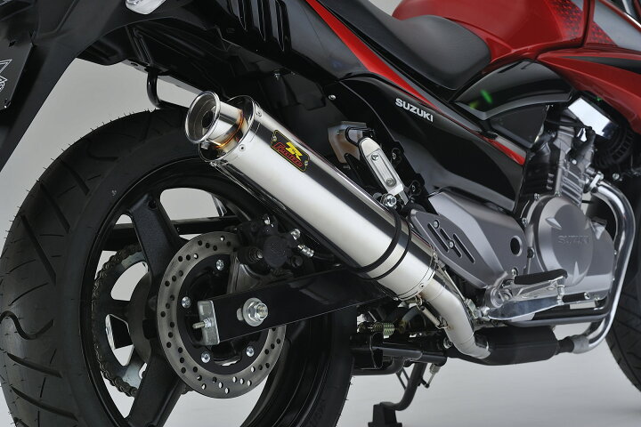 楽天市場】Realize GSR250 バイクマフラー JBK-GJ55D 2012年〜2017年 