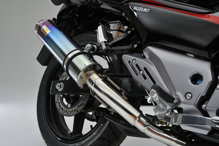 楽天市場】Realize GSR250 バイクマフラー JBK-GJ55D 2012年～2017年 
