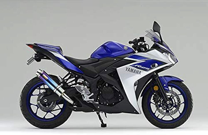 楽天市場】Realize YZF-R25 YZF-R3 バイクマフラー JBK-RG10J EBL 