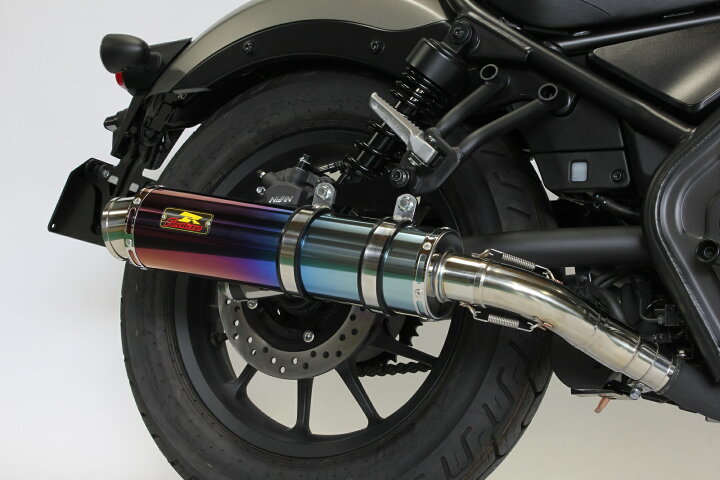 楽天市場】Realize レブル250 バイクマフラー 2BK-MC49 2017年〜2020年 