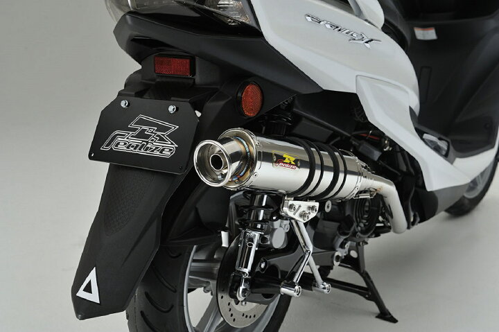 楽天市場】Realize シグナスX SR バイクマフラー 4型 5型 EBJ-SEA5J  