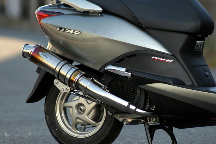 楽天市場】Realize リード110 バイクマフラー EBJ-JF19 イグジスト SUS 
