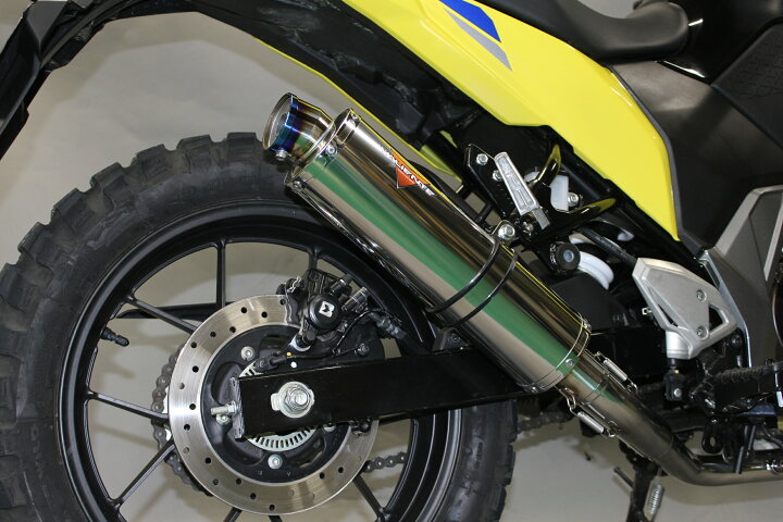 楽天市場】Vストローム250SX バイクマフラー 8BK-EL11L アレグリア 