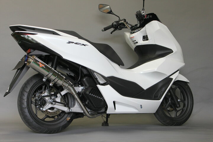楽天市場】【最新モデル対応】 PCX125 バイクマフラー 2BJ-JK05 8BJ 