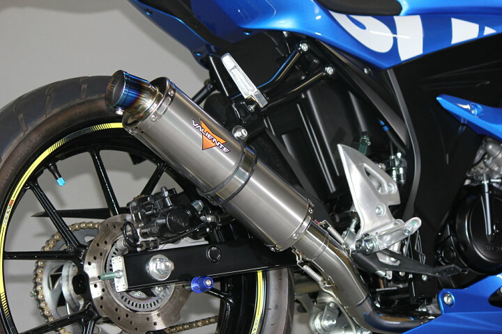 楽天市場】GSX-R125 バイクマフラー 8BJ-DL32D スパルタ チタン 