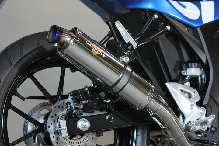 楽天市場】GSX-R125 バイクマフラー 8BJ-DL32D スパルタ ステンレス 