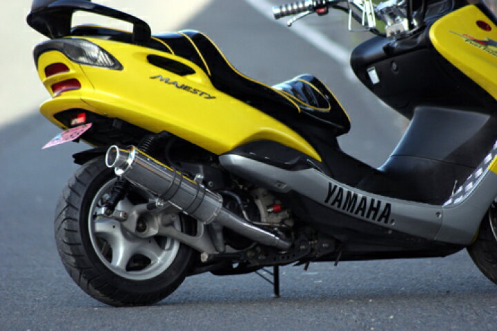 楽天市場】Realize マジェスティ125 バイクマフラー 5CA キャブ車・FI 