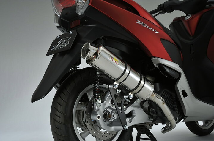 楽天市場】Realize トリシティ125 バイクマフラー EBJ-SE82J 22Racing 