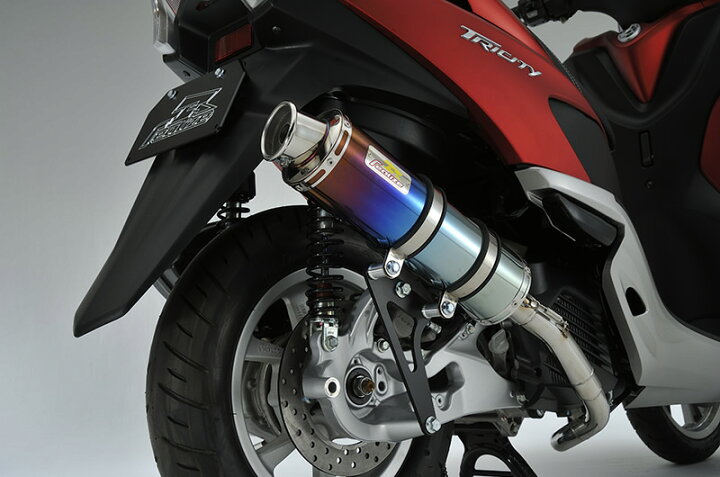 楽天市場】Realize トリシティ125 バイクマフラー EBJ-SE82J 22Racing 